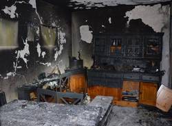 incendio abitazione samarate agosto 2016
