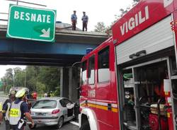 incidente autostrada besnate