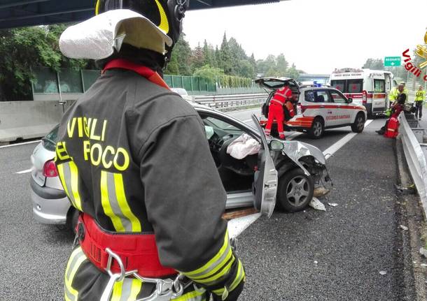 incidente autostrada besnate