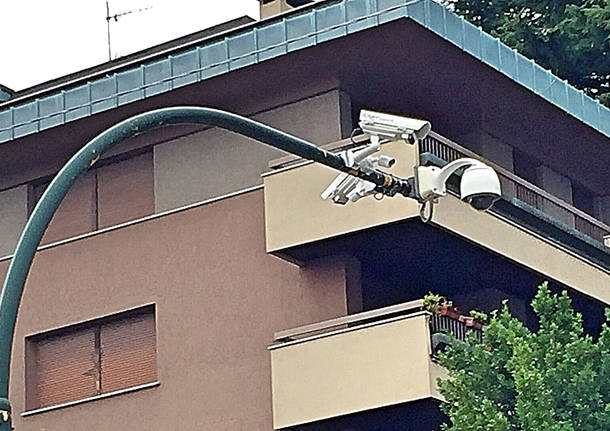 La nuova supertelecamera in Largo Flaiano