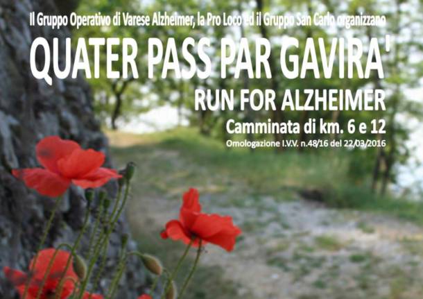 Quater Pass par Gavirà - Run for Alzheimer