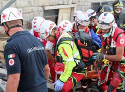 Terremoto a Rieti, le immagini dei Vigili del Fuoco