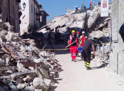 terremoto vigili del fuoco varese