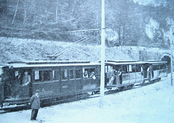 Tram Valganna - foto d'epoca
