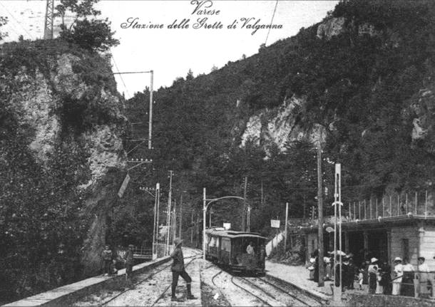 Tram Valganna - foto d'epoca