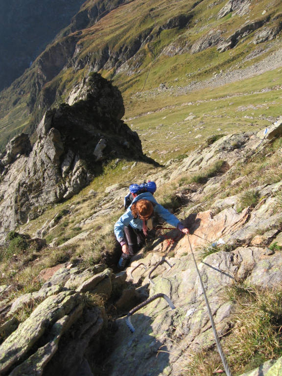 Traversata a piedi dal rifugio Sewenhütte all'Arnisee