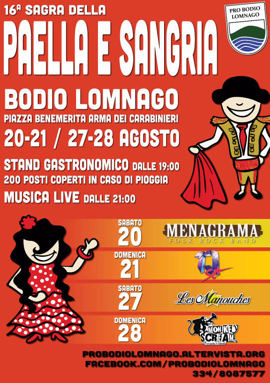 Sagra della Paella e Sangria