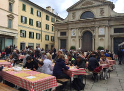 Amatriciana solidale in piazza San Vittore 