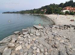 Spiagge lunghe sul Verbano: è magra