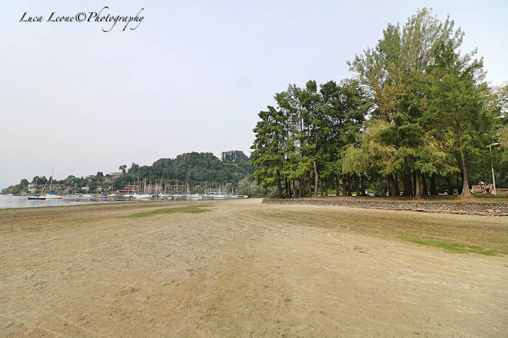Spiagge lunghe sul Verbano: è magra