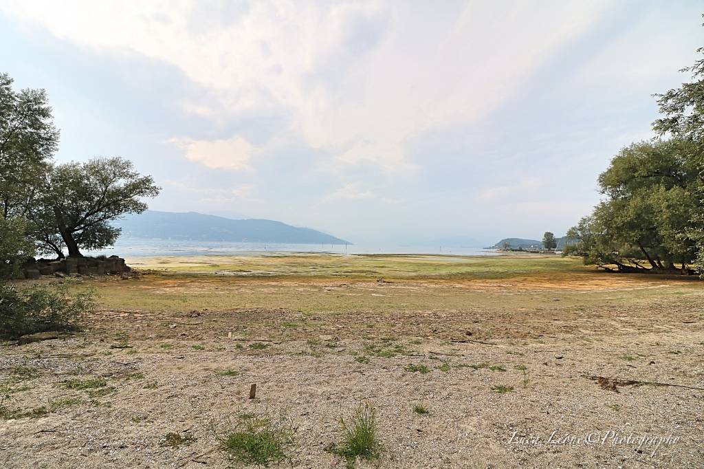 Spiagge lunghe sul Verbano: è magra