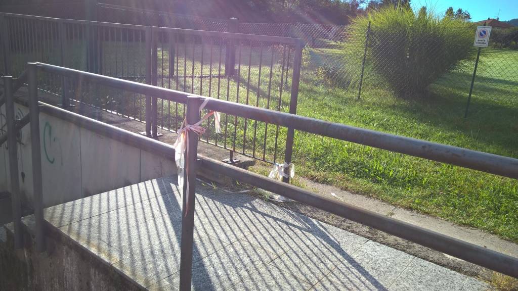 Cazzago Brabbia, sottopasso allagato