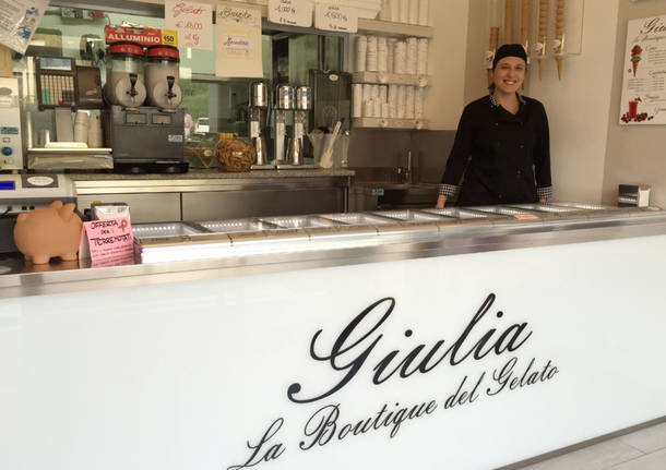 Giulia La Boutique del Gelato a Clivio