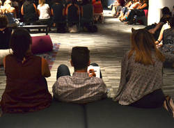 Docenti a lezione al Maga