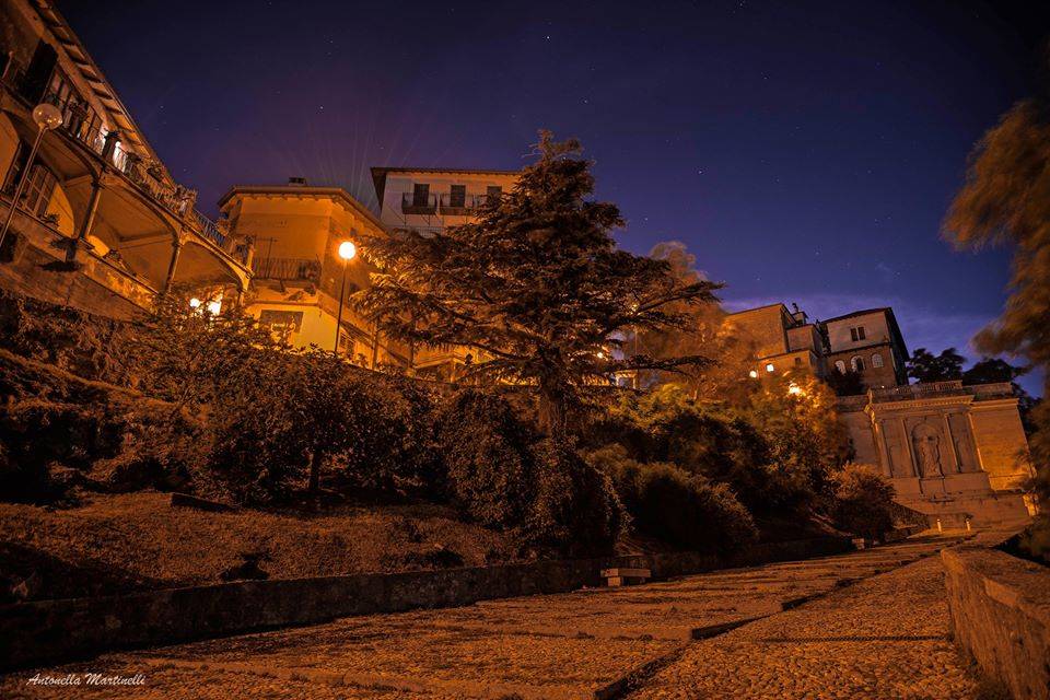 Il Sacro Monte sul far della sera