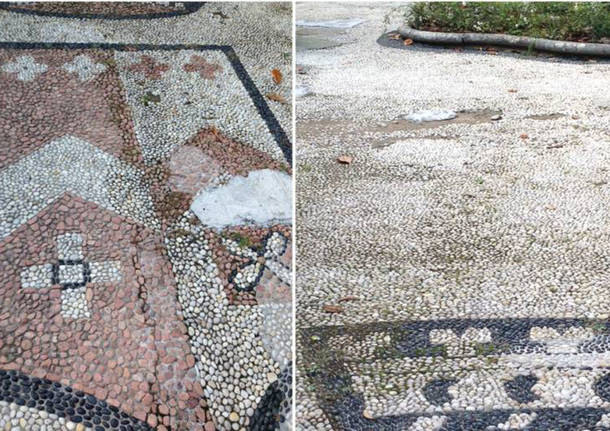 Induno Olona - Mosaico Villa Bianchi