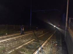 investito treno Barasso