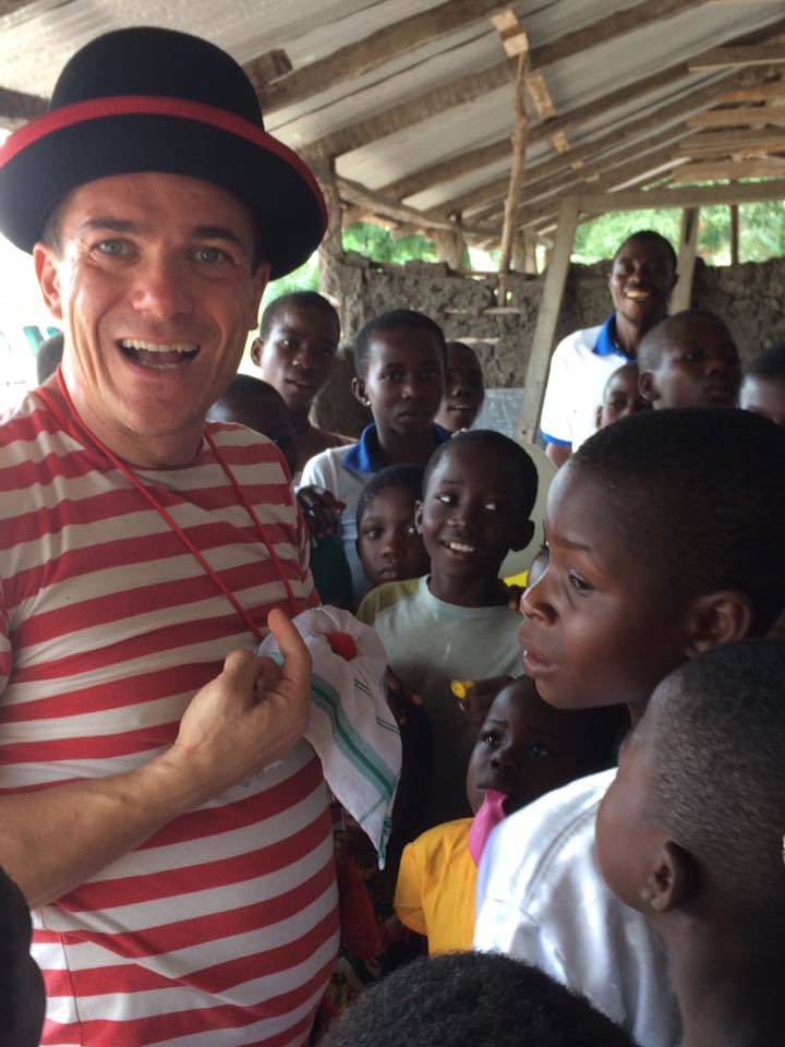 La Zattera teatro in Ghana