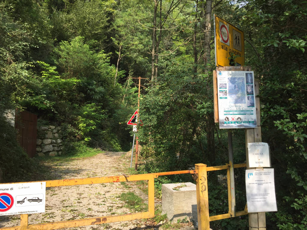 Le cascate di Cittiglio 