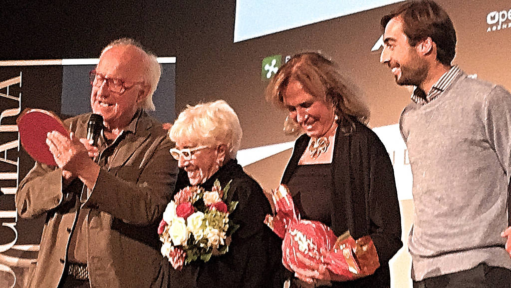 Lina Wertmuller riceve il premio Chiara alla carriera