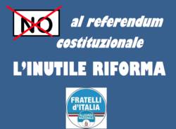 No alla riforma Costituzionale