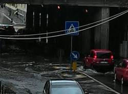 Nubifragio tra Busto e Gallarate, 16 settembre 2016