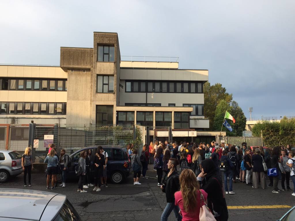 Primo giorno di scuola a Varese