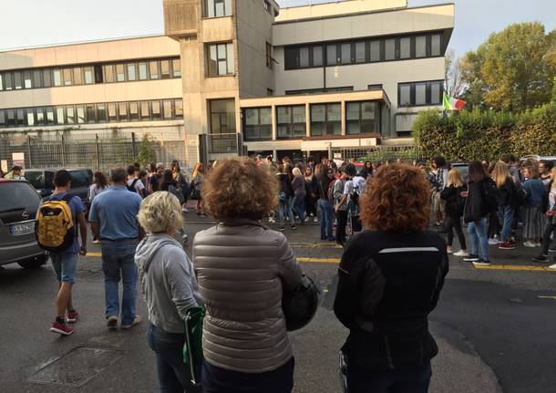 Primo giorno di scuola a Varese