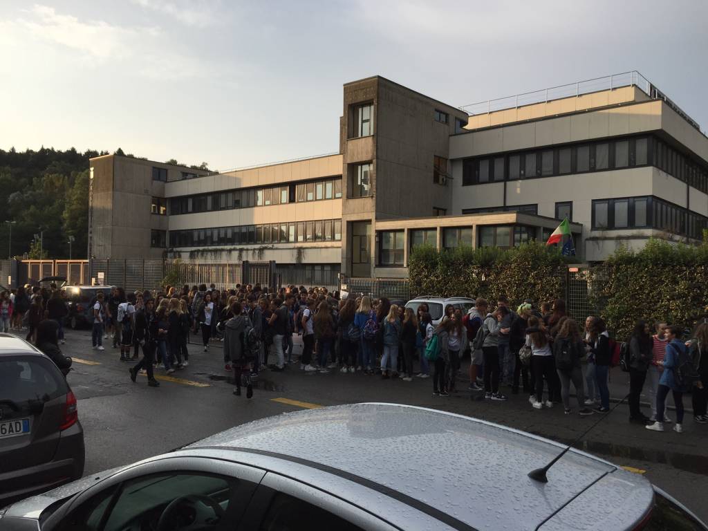 Primo giorno di scuola a Varese