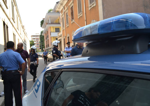 Richiedenti asilo protestano a Busto Arsizio