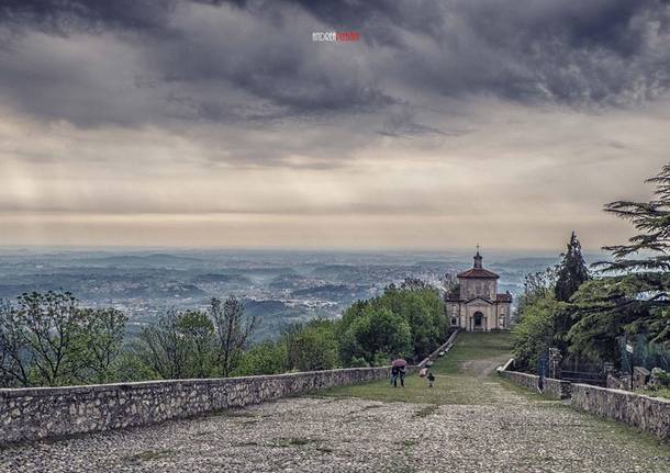 Sacro Monte con la pioggia - foto di Andrea Plebani