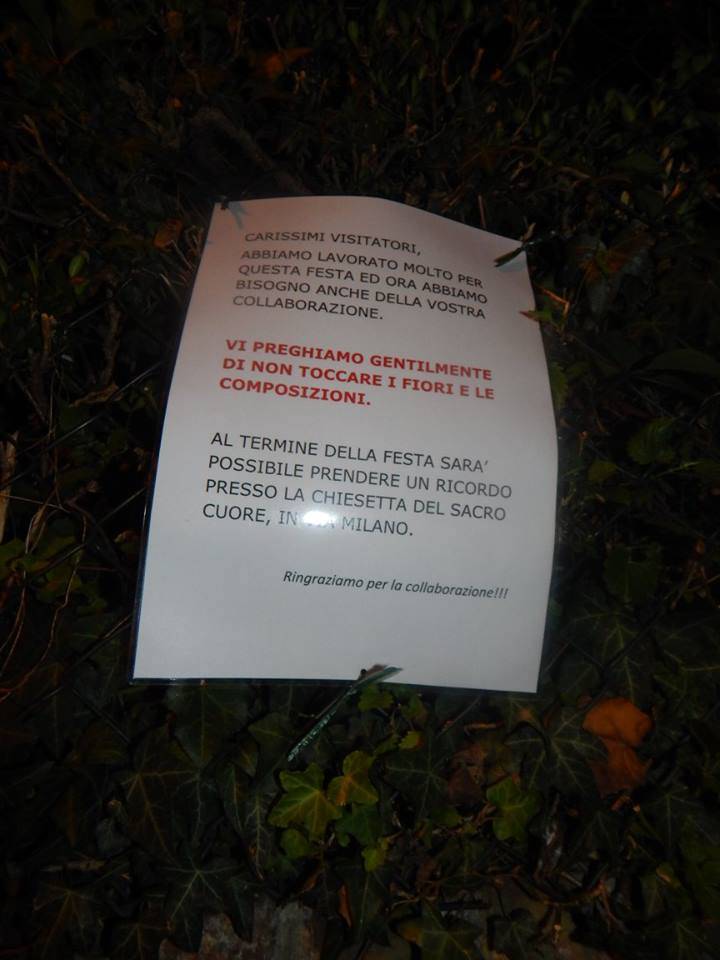 San Tito, rubate le decorazioni