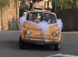 Sara Bertolasi e Luca Broggini sposi: cannottaggio in festa