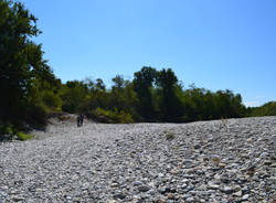 Il Ticino in secca