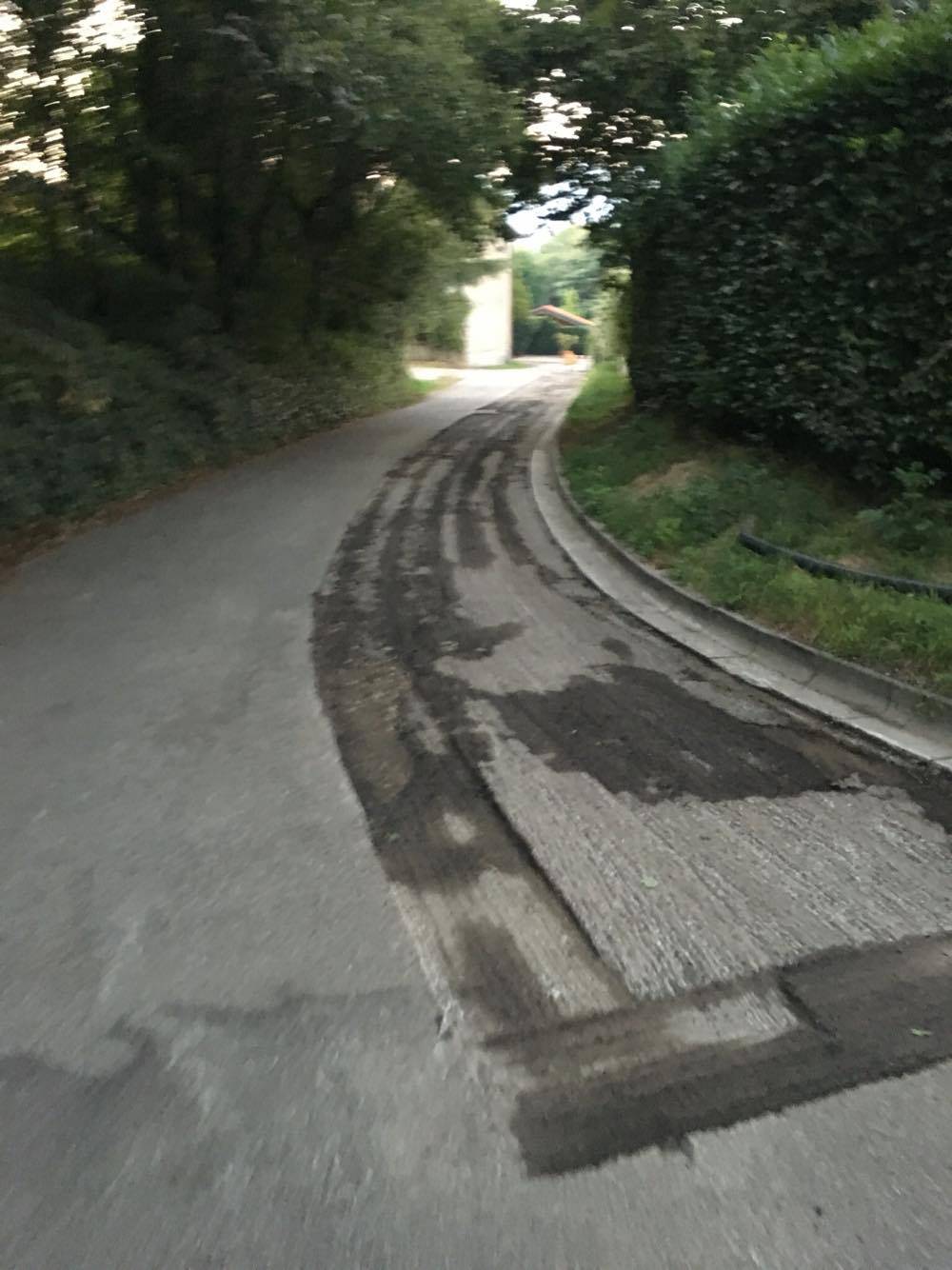 Via Mulino Rocco abbandonata