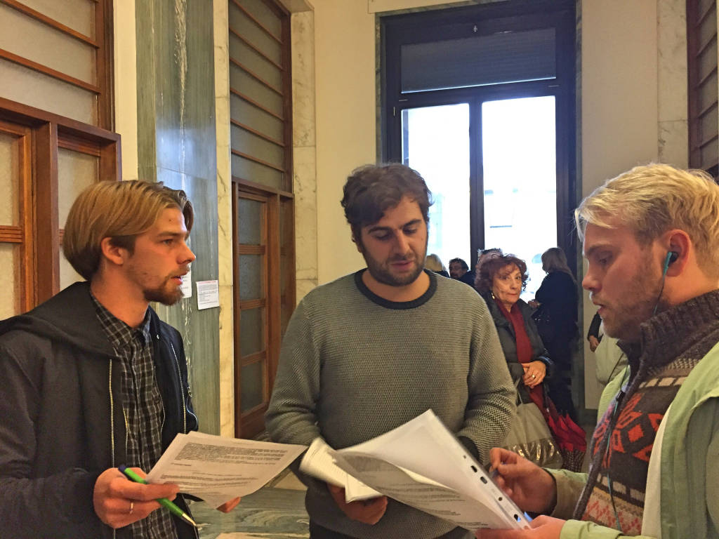 Ai casting in camera di Commercio