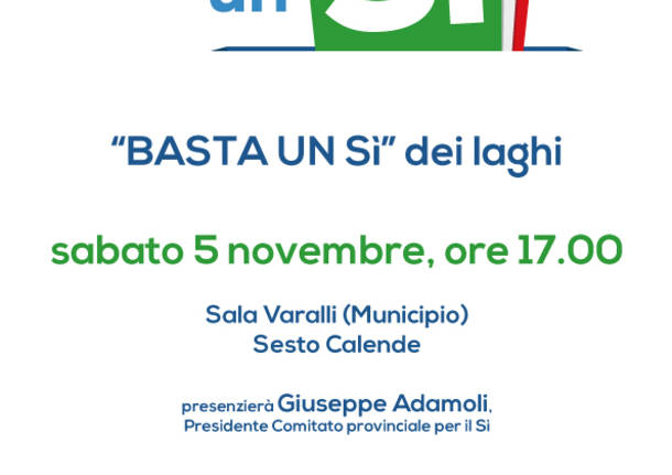 Comitato Basta un Sì dei Laghi a Sesto Calende