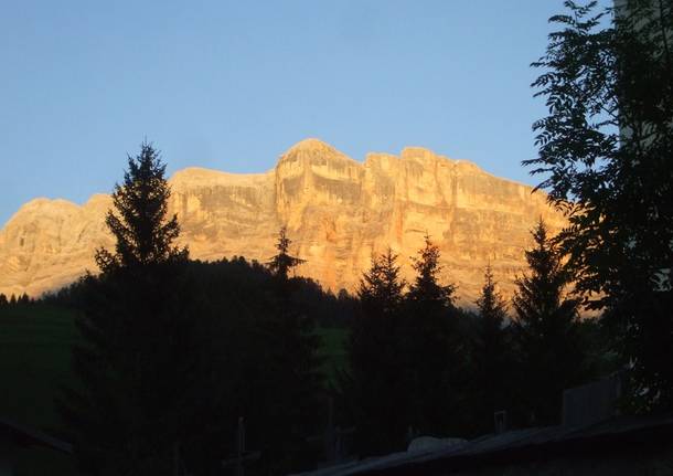 Tramonto  sulle Dolomiti