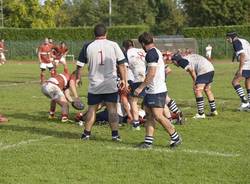 stadio delle “Azalee” di Gallarate.  Rugby Varese, e una delle ultime nate – i padroni di casa del Malpensa Rugby –