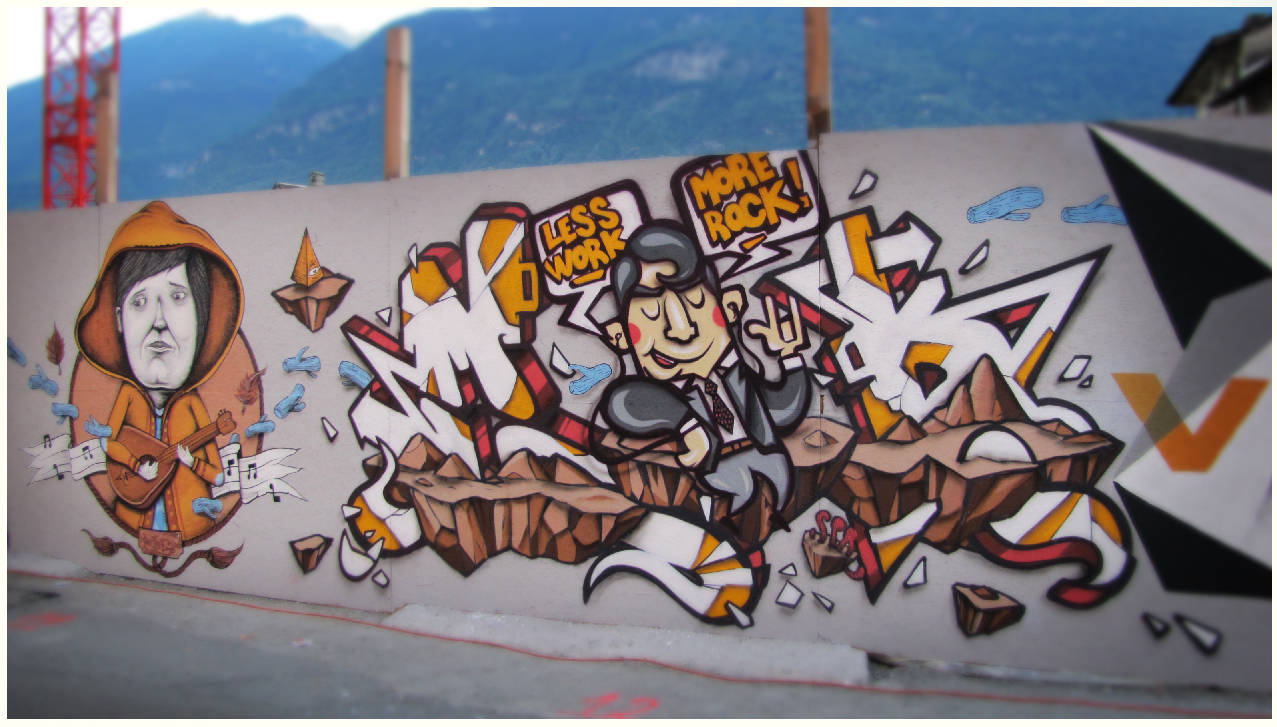 I graffiti di Andrea Borsetto