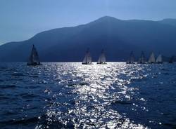 Il lago visto dalla regata