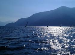 Il lago visto dalla regata