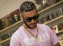 Emis Killa a Varese (foto di Raffaele Della Pace)