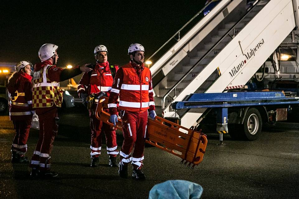 esercitazione aeroporto Malpensa 2016