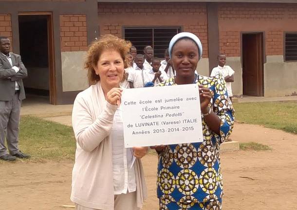 gemellaggio con scuola del Congo maestra Ivana