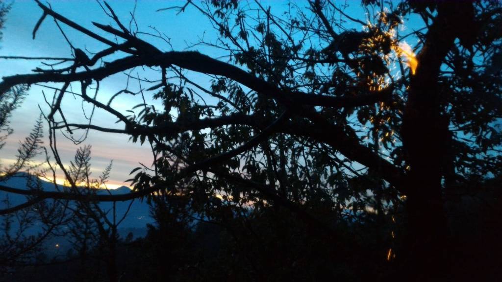 Gli uomini e le donne della Protezione Civile Valtinella in missione in Liguria