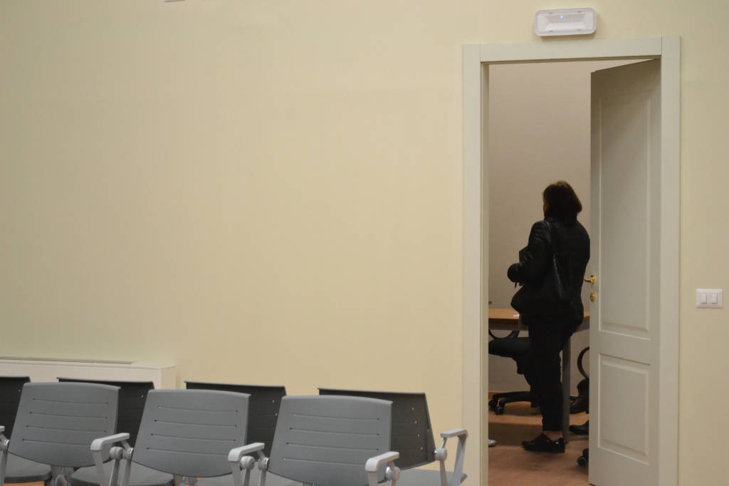 Il nuovo commissariato di Busto "occupato"