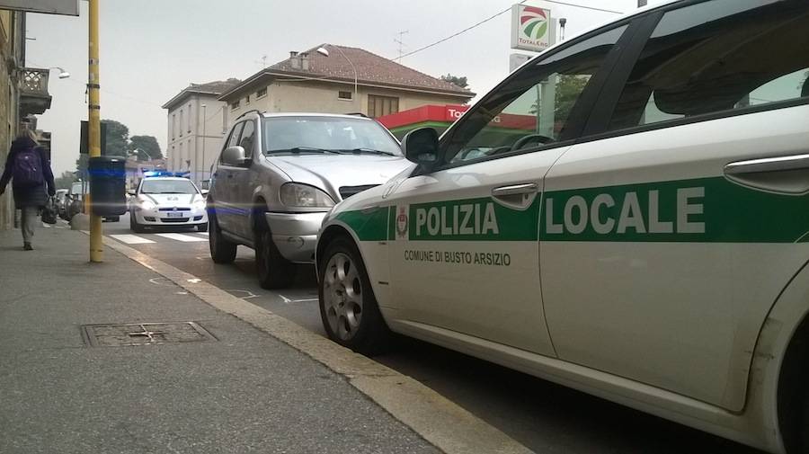 incidente corso XX settembre Busto Arsizio