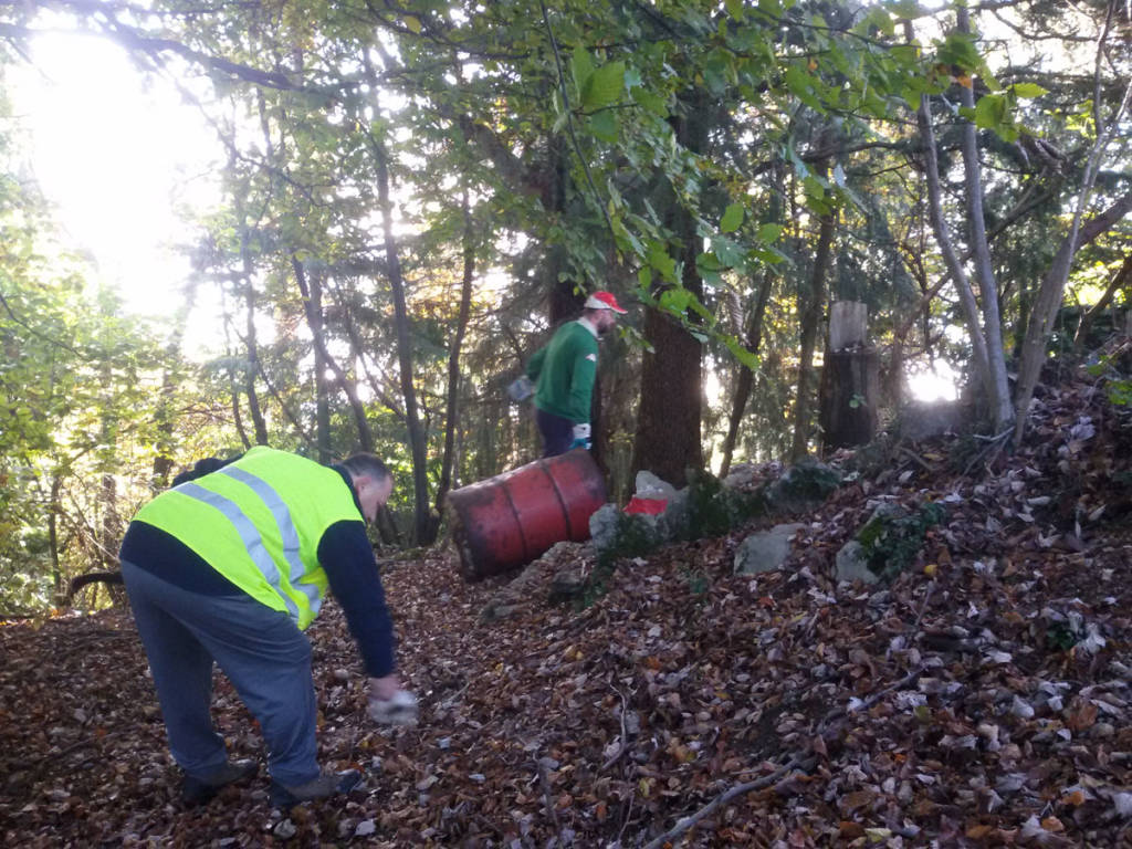 Induno Olona - Pulizia Monte Monarco