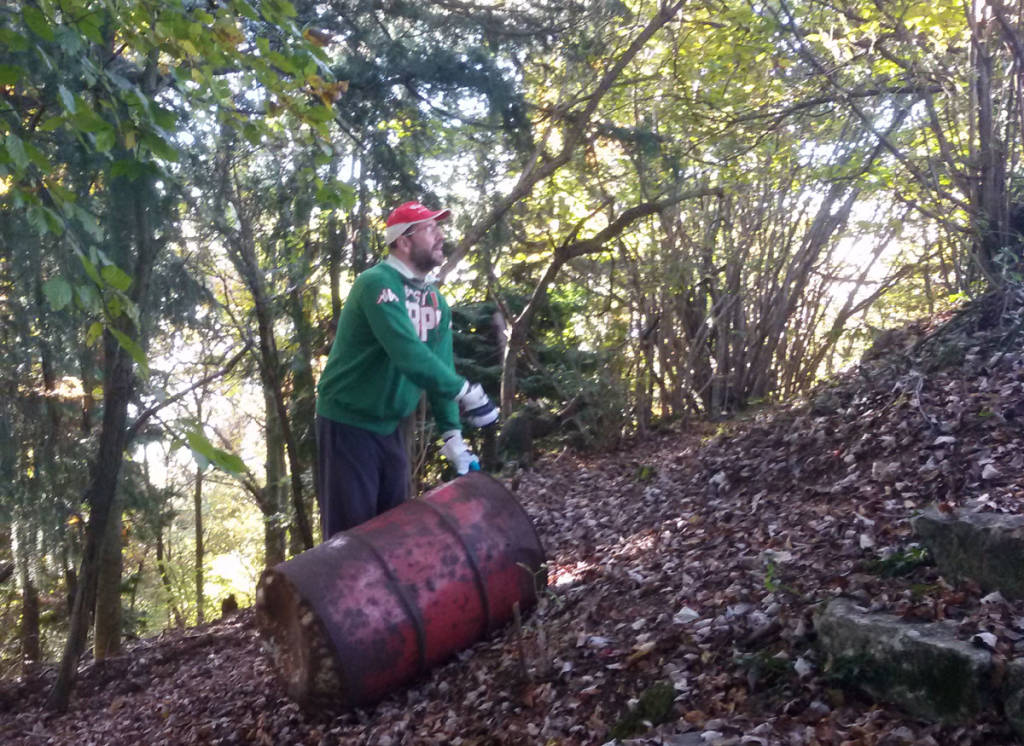 Induno Olona - Pulizia Monte Monarco